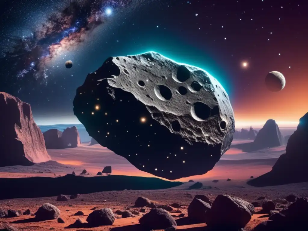 Reflexiones filosóficas: asteroides en el universo