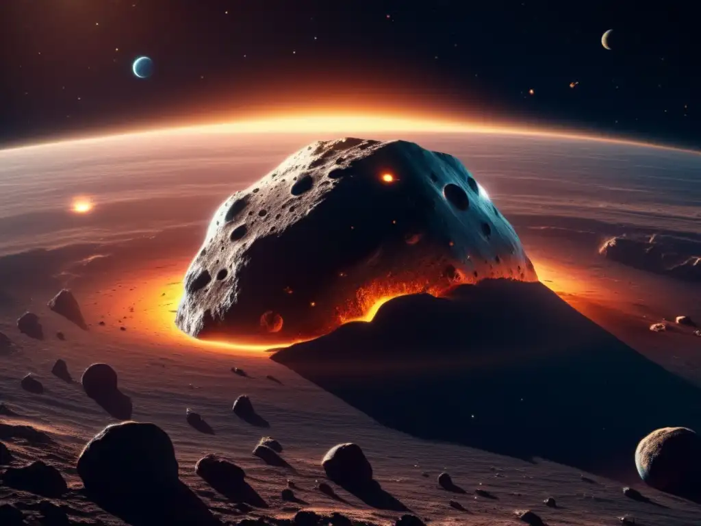 Composición y relevancia de asteroides en la universo