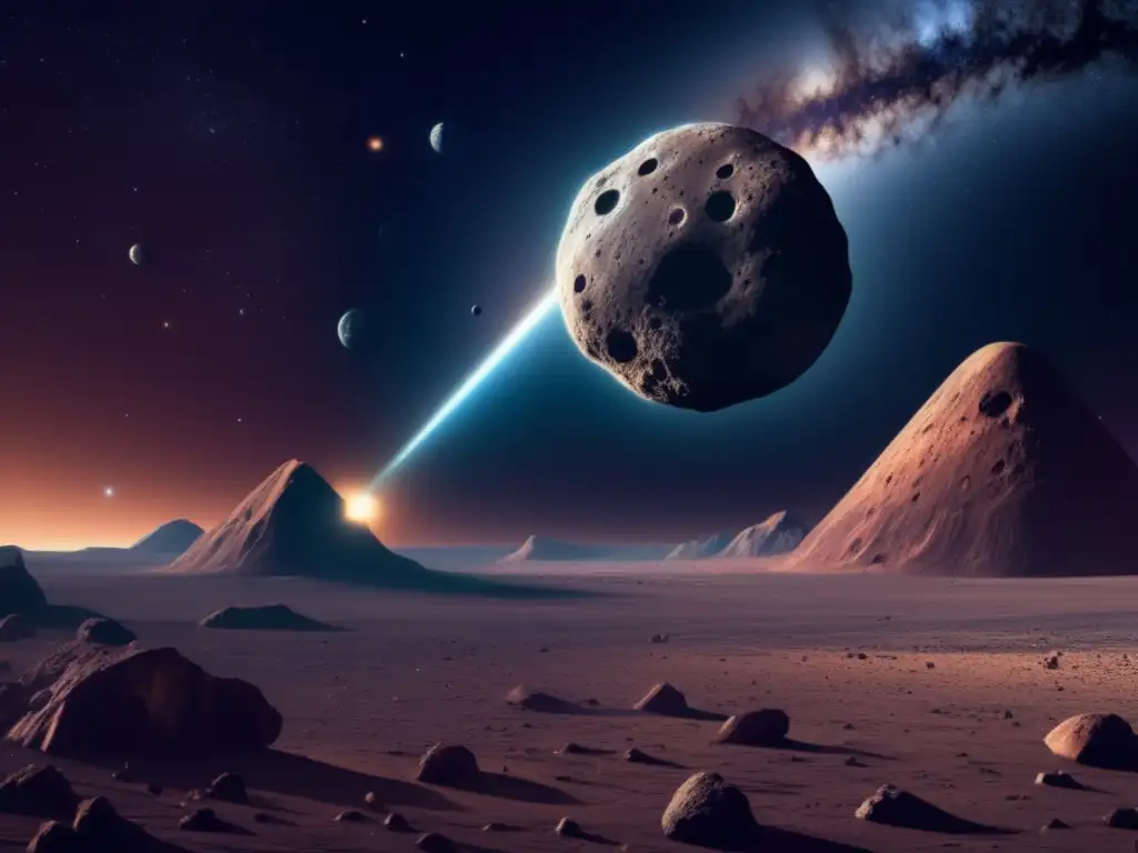 Resonancias gravitacionales de asteroides en un paisaje espacial amenazante