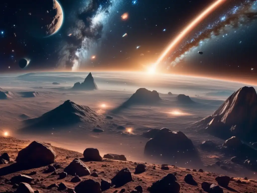 Riesgos y beneficios: asteroides celestiales protegiendo y amenazando nuestro sistema solar