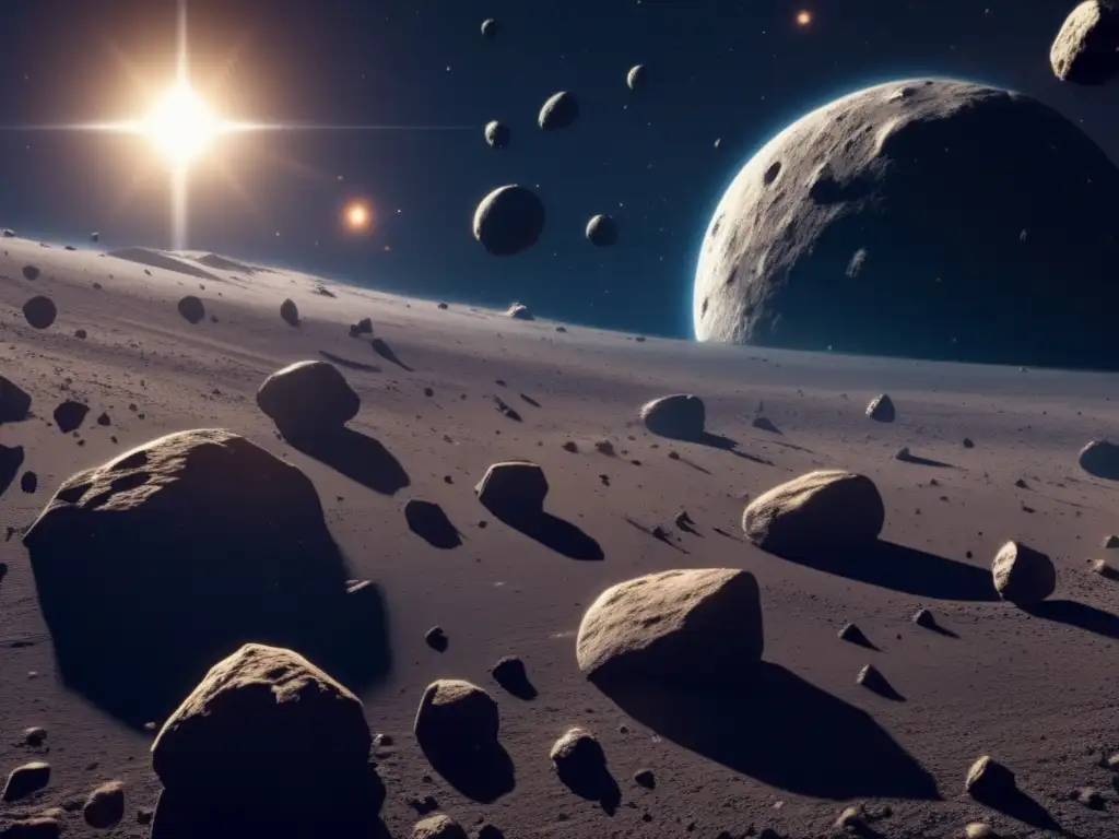 Riesgos y beneficios de los asteroides en el espacio