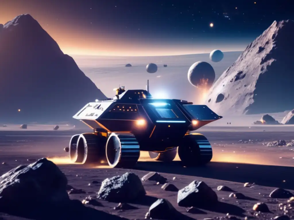 Robótica en minería de asteroides: Autonomía espacial