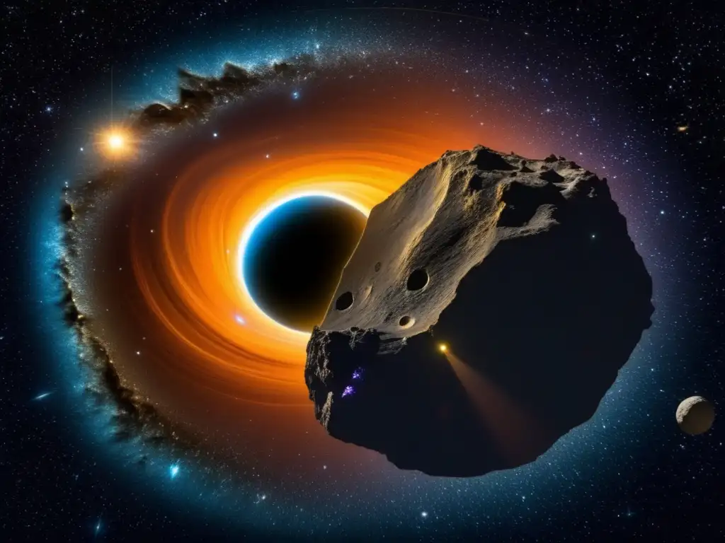 Secretos asteroides espectroscopía avanzada en imagen celestial