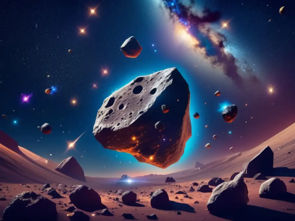 Explorando los secretos de los asteroides en el cosmos