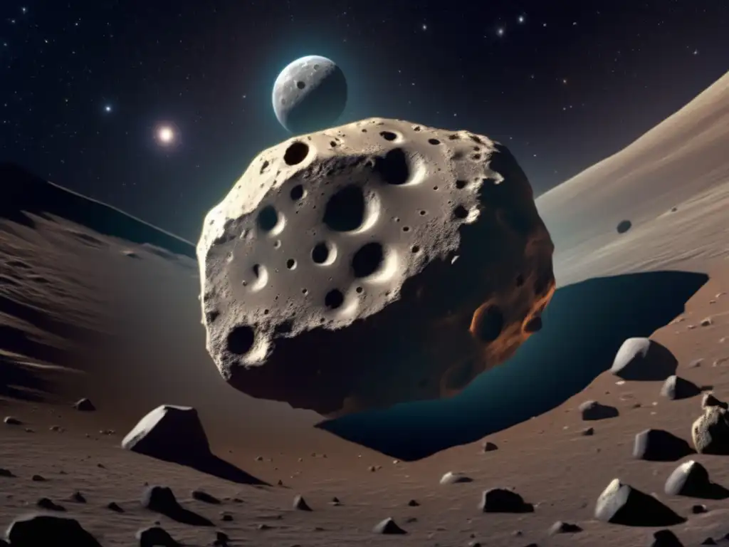 Composición y secretos ocultos de los asteroides en el espacio