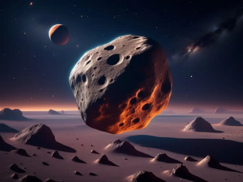 Composición y secretos ocultos de los asteroides en una imagen 8K