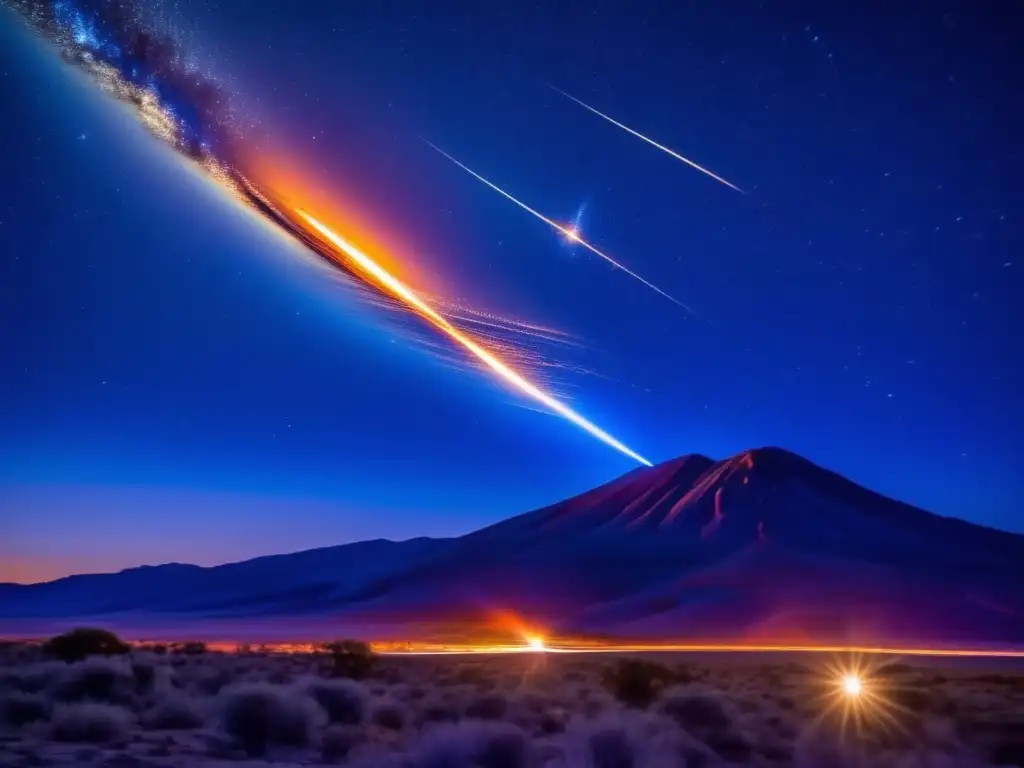 Los secretos revelados por los meteoritos: un espectáculo celestial de belleza y misterio