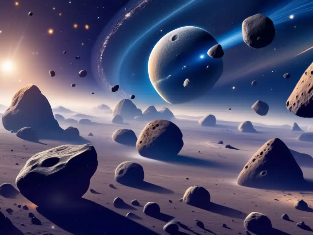 Simulaciones de formación de asteroides en el universo - Amenazas, preparación