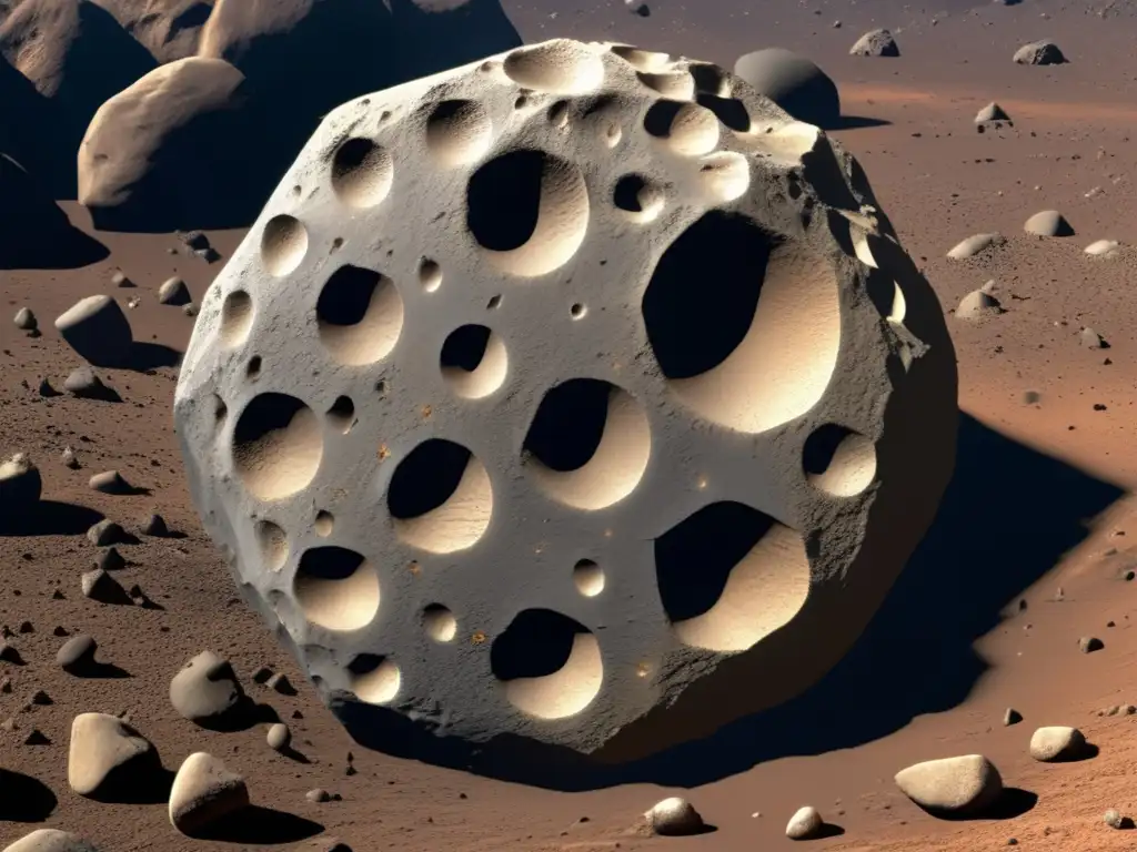 Simuladores internos de asteroides, estructura compleja y valiosos minerales