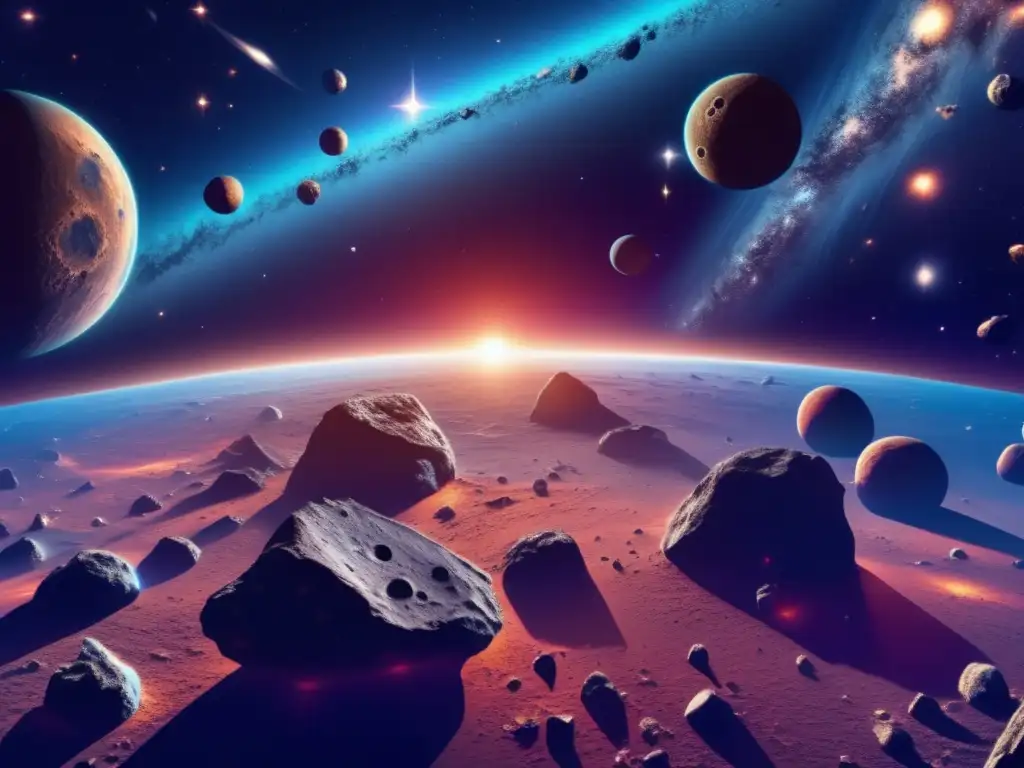 Investigación sobre sistemas de asteroides múltiples en el espacio cósmico