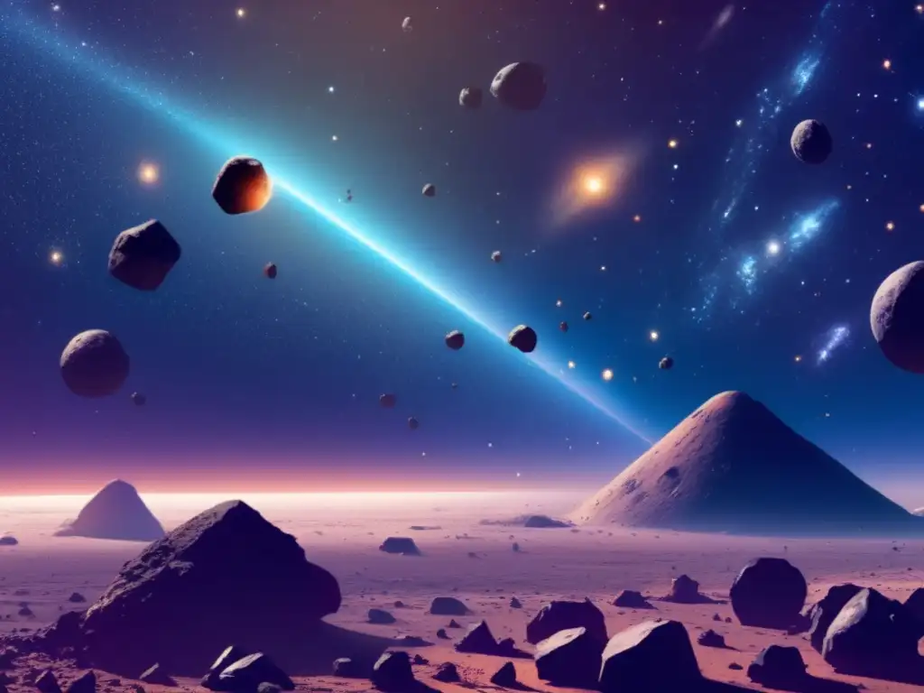 Inversión sostenible en minería de asteroides: Futuro de la exploración y extracción de recursos en el espacio