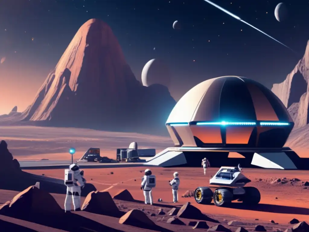 Startups revolucionando viajes espaciales en asteroide minero