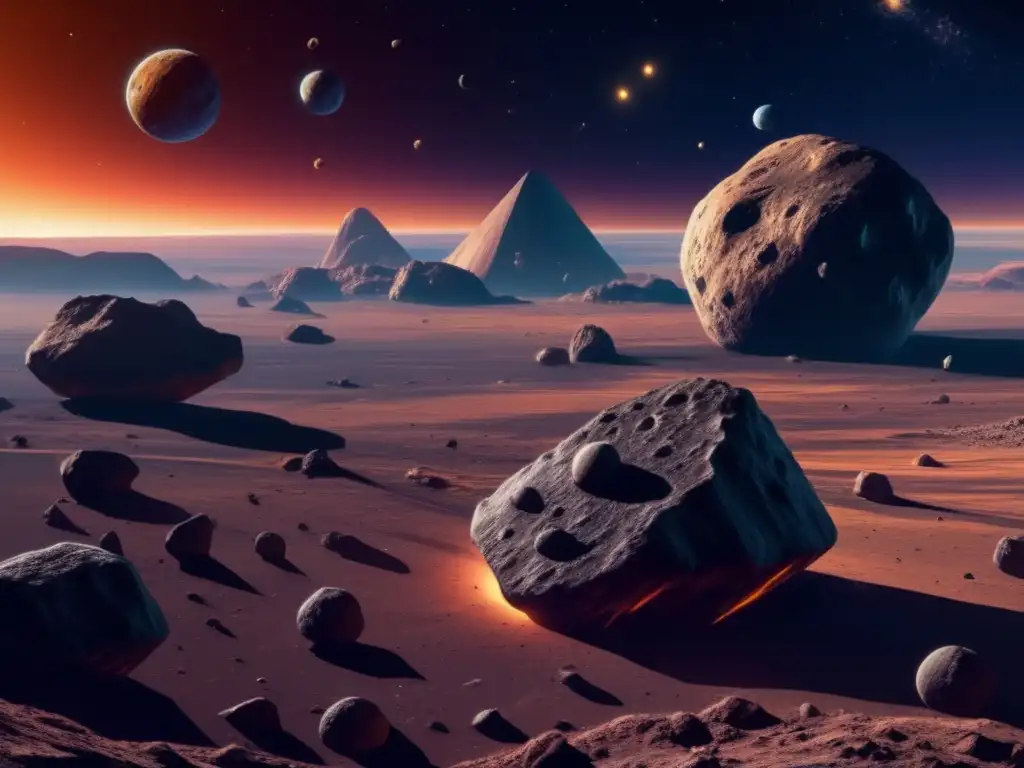 Taxonomía de asteroides: Formas y tamaños celestiales