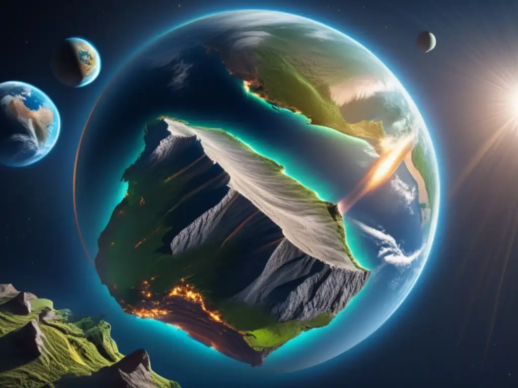 Tecnología sostenible con asteroides: Peligro y belleza en la Tierra