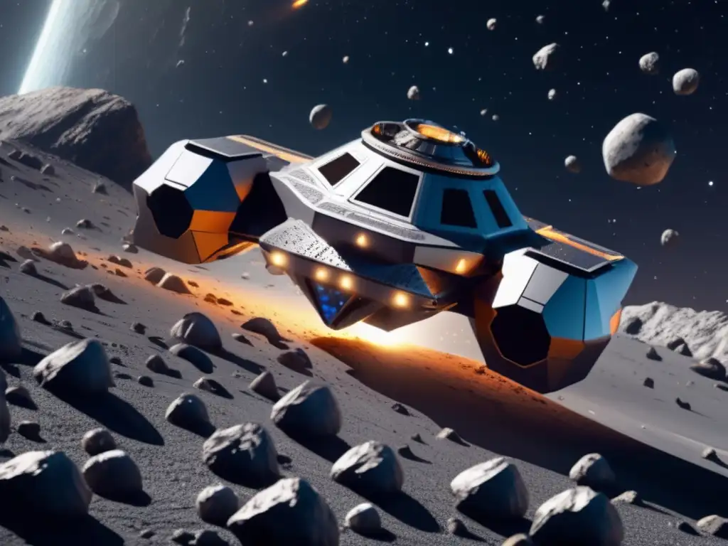 Tecnología de transporte espacial para minería en asteroides