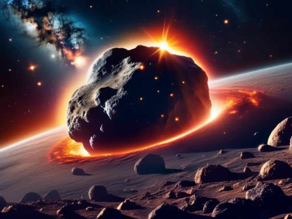 Tecnologías de desvío de asteroides: riesgos y recompensas