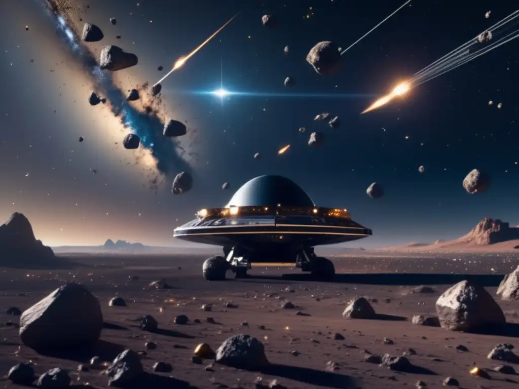 Tecnologías emergentes para cosechar metales de asteroides