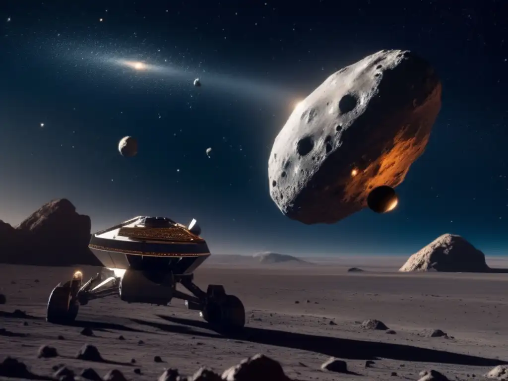 Tecnologías de exploración de asteroides: Imagen cautivadora de la exploración de asteroides