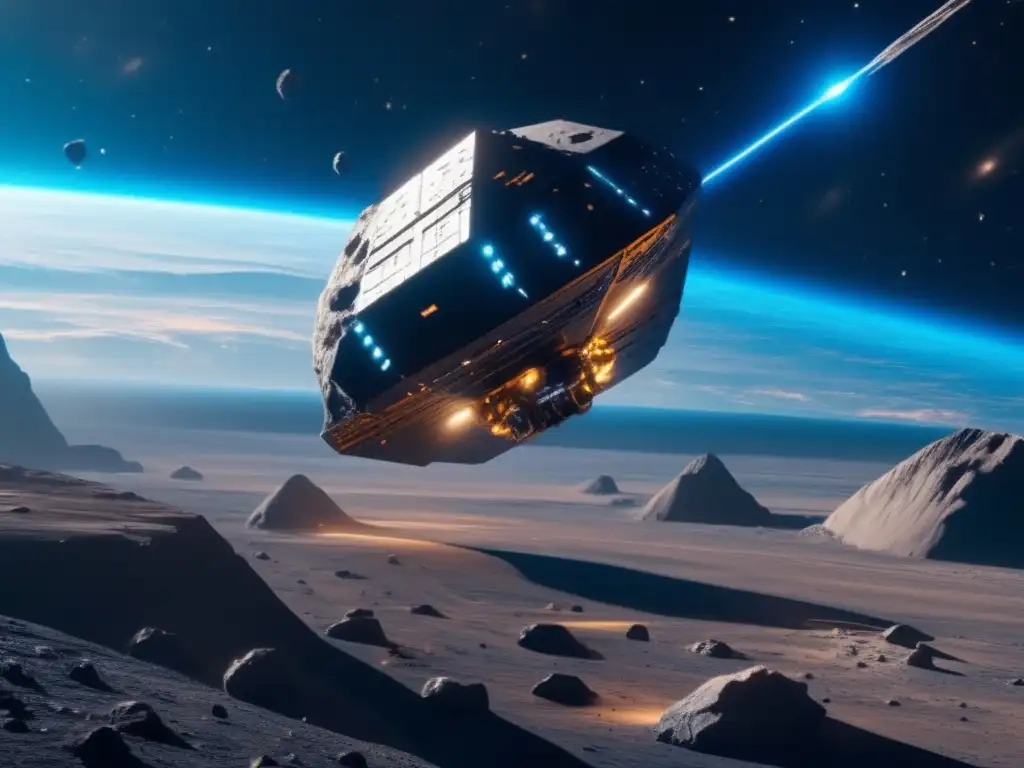 Tecnologías de transporte espacial para minería en asteroides
