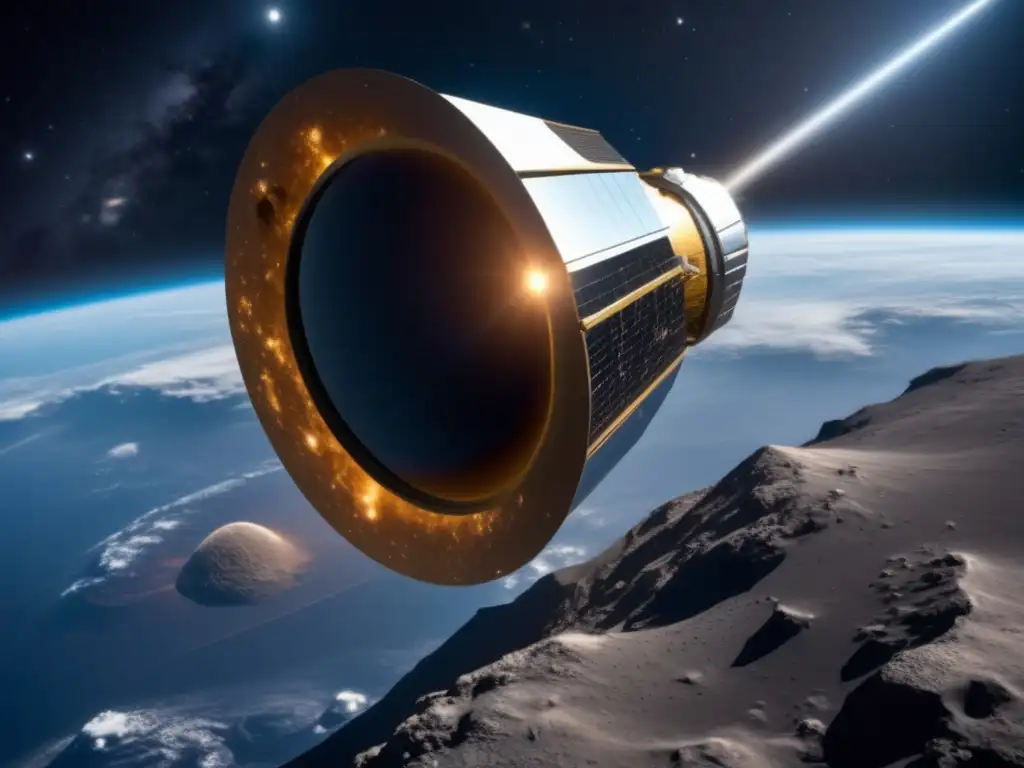 Un telescopio espacial de vanguardia muestra un asteroide colosal y la vastedad del espacio
