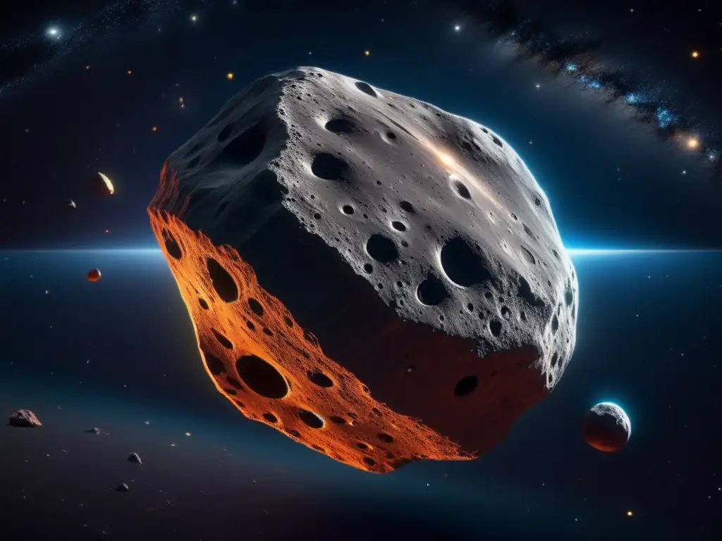 Identificación asteroide tipo C en el vasto universo