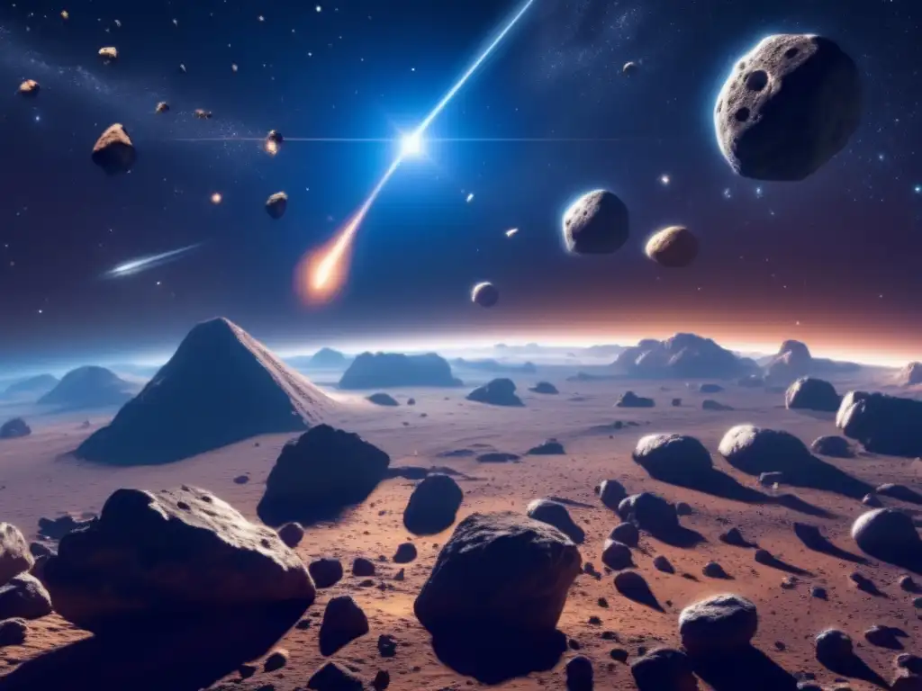 Ultradetalle de campo de asteroides: legislación cósmica: derechos sobre asteroides