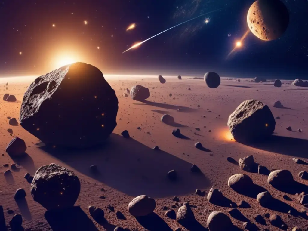 Universo: asteroides menores, potencial minero y evolución