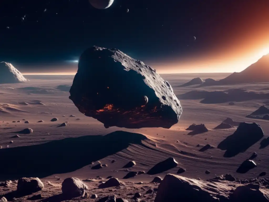 Vistas panorámicas: Estudios de composición de asteroides en misiones espaciales